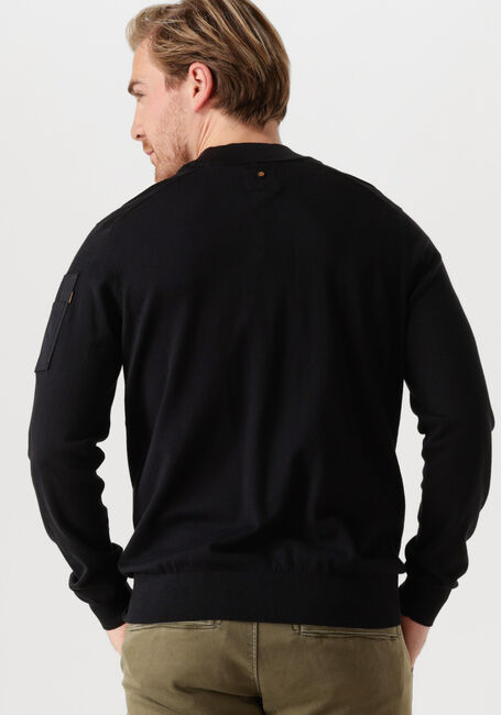 Schwarze PME LEGEND Pullover & Cardigans MOCK NECK COTTON KNIT - large