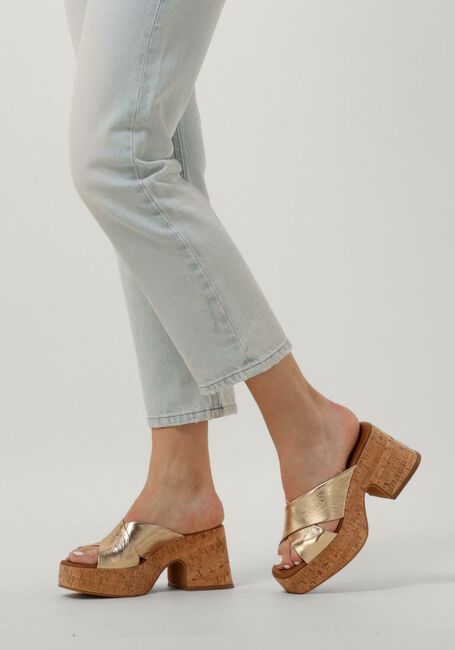 Goldfarbene NOTRE-V Mules 989001 - large