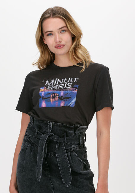 Schwarze SUNCOO T-shirt TSHIRT MANOS - large