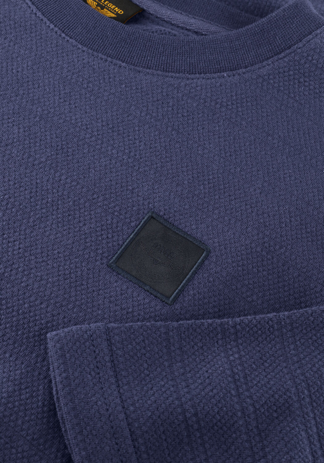 Dunkelblau PME LEGEND T-shirt JACQUARD STRIPED - large