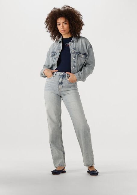Blaue TOMMY JEANS Jeansjacke OVSZ CROP TRUCKER JACKET BI6012 - large