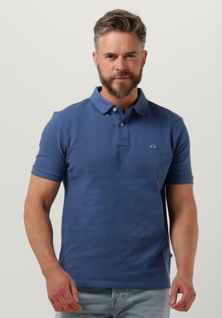 Blaue THE GOODPEOPLE Polo-Shirt PAUL - large