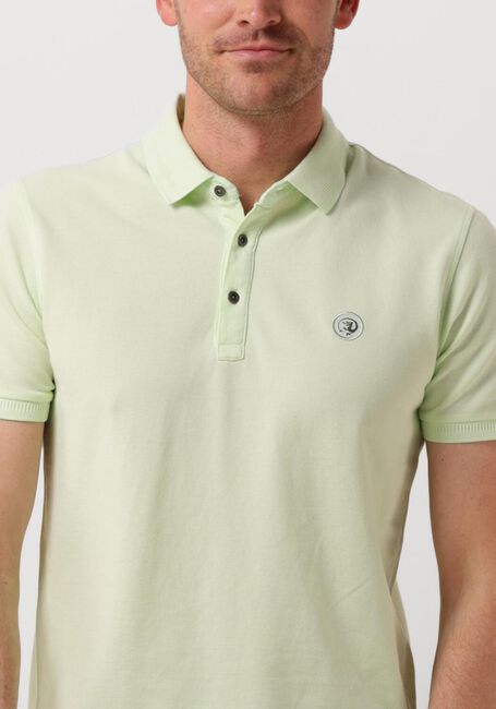 Grüne CAST IRON Polo-Shirt SHORT SLEEVE POLO PIQUE GARMENT DYED - large