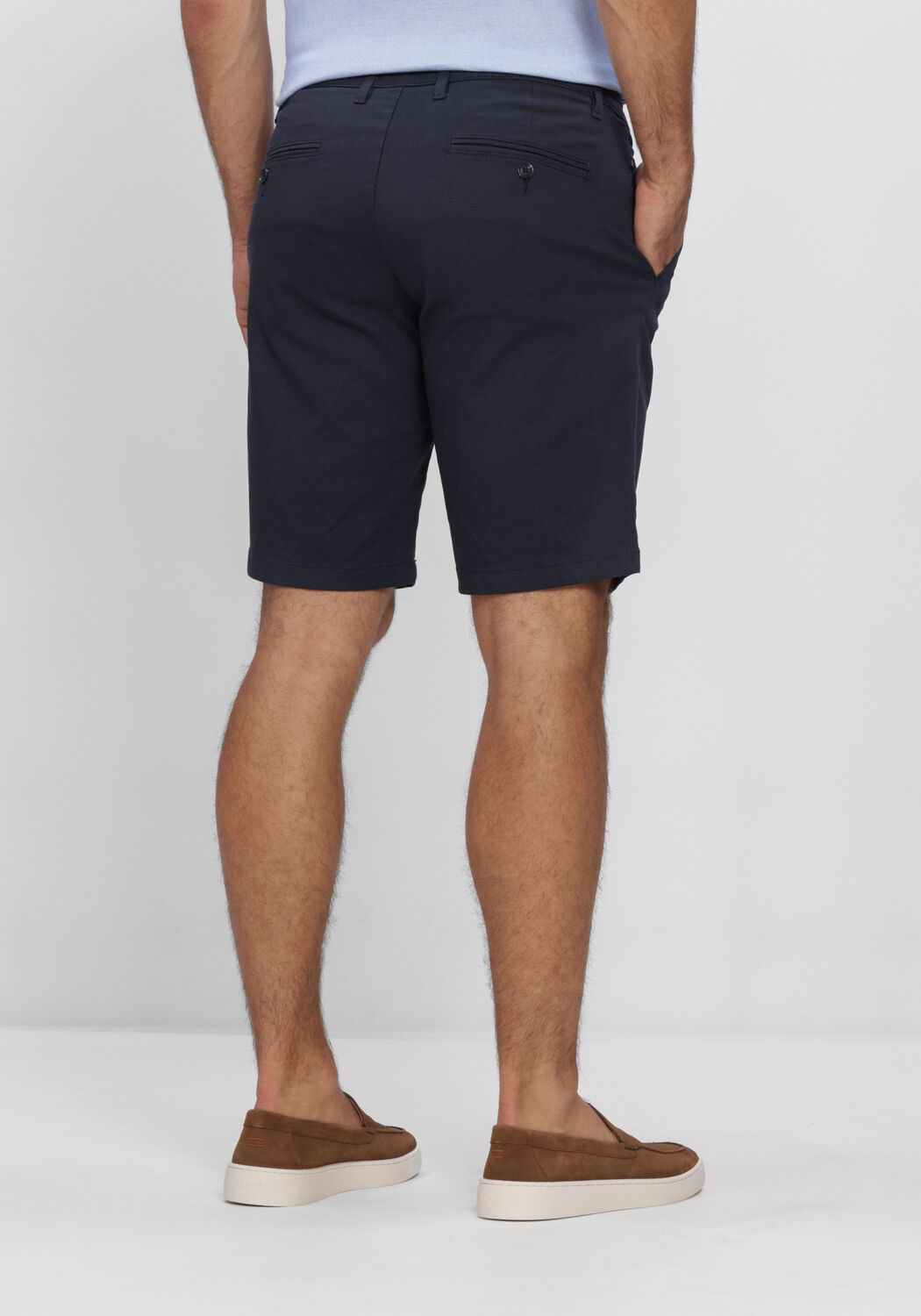 Dunkelblau MATINIQUE Casual-Oberhemd MATHOMAS SHORT - large