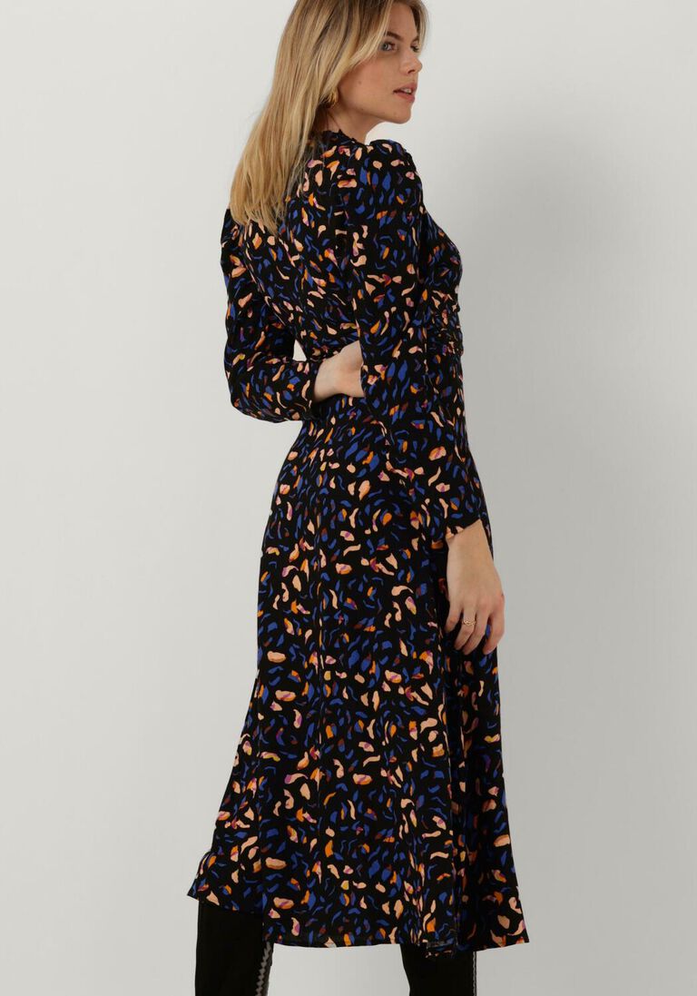 schwarze y.a.s. midikleid yasspilo ls long dress YN7472