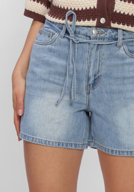 Blaue OBJECT Kurze Hosen OBJROSIE MW LO DENIM SHORT - large