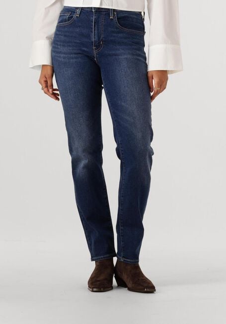 Dunkelblau LEVI'S Straight leg jeans 724 HIGH RISE STRAIGHT CHELSEA CARBON GLOW - large
