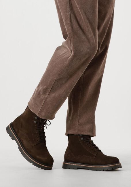 Braune BIRKENSTOCK Schnürboots HIGHWOOD LACE MID M - large