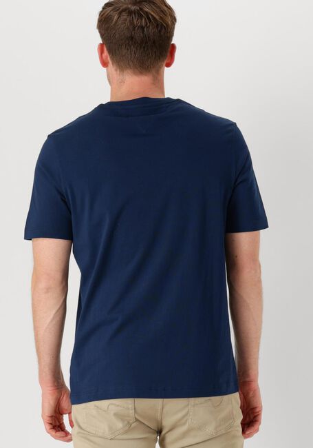 Blaue TOMMY HILFIGER T-shirt MONOTYPE PRINTED LABEL TEE - large