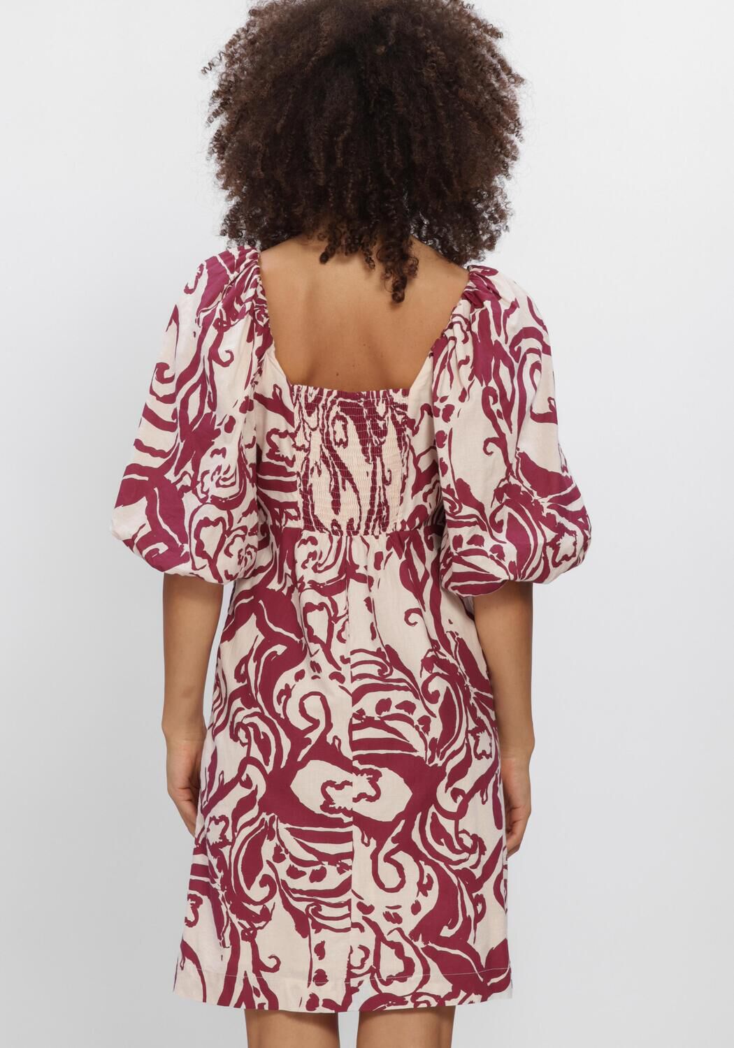 Rote Y.A.S. Kleider YASFLEUR 2/4 DRESS S. - large