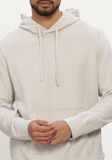 Beige CALVIN KLEIN Pullover LS EU 350TERRY BADGE HOODIE - large