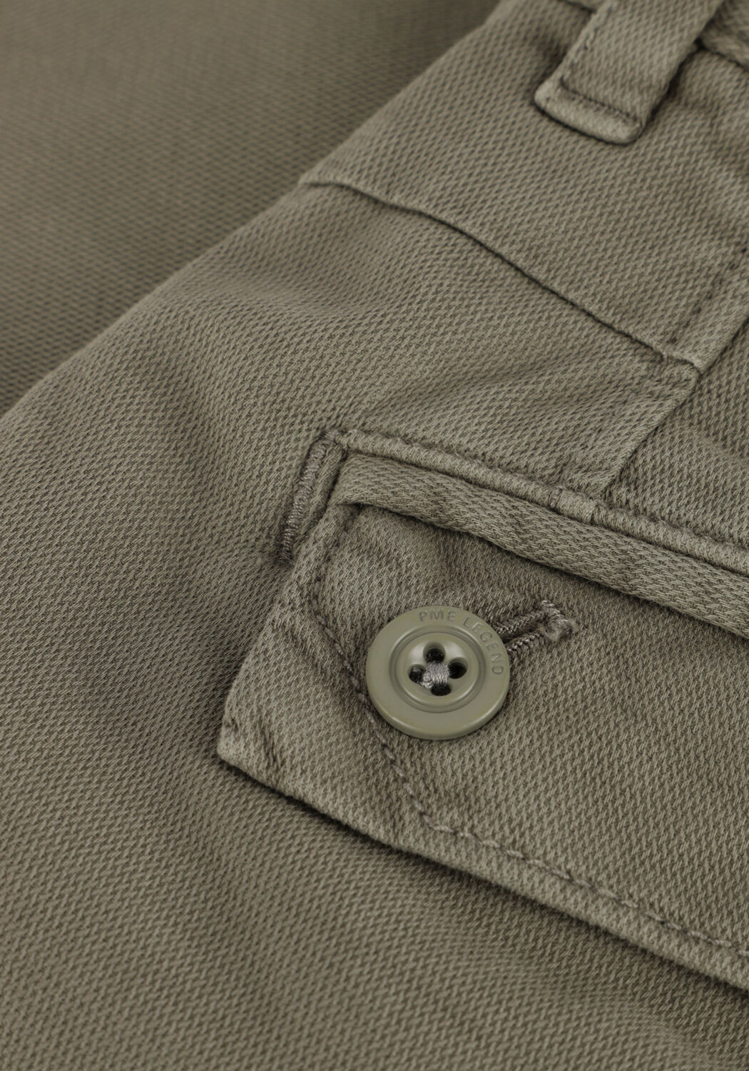 Gr&uuml;ne PME LEGEND Kurze Hose TWIN WASP CHINO SHORTS FANCY STRUCTURED - large