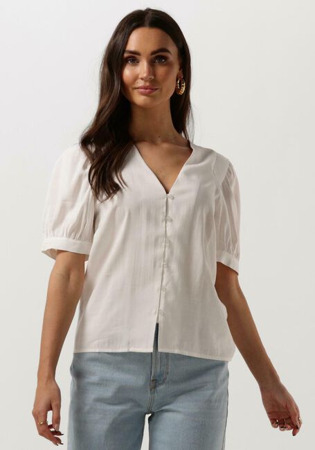 Weiße OBJECT Bluse OBJSY 2/4 TOP - large