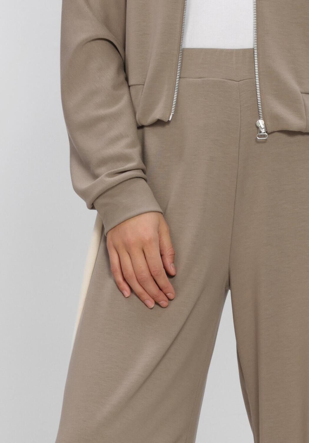 Taupe PENN & INK Weite Hose W26T1307 - large