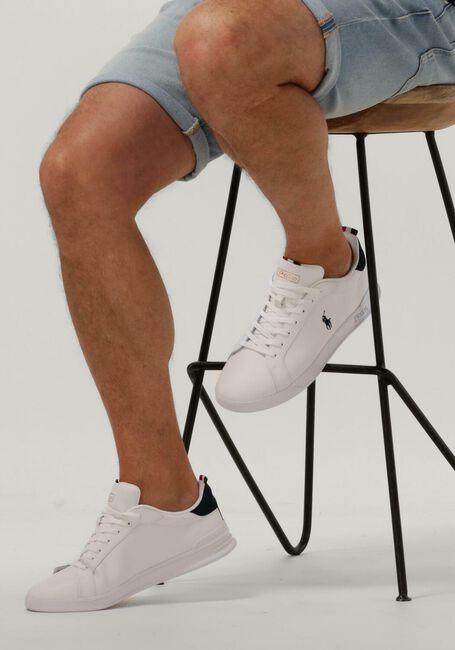 Weiße POLO RALPH LAUREN Sneaker low HRT CT II - large