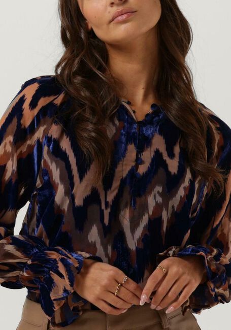 Blaue FREEBIRD Blusen UBELE BLOUSE - large