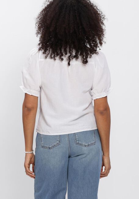 Wei&szlig;e NEO NOIR Top ODESA LINEN BLOUSE - large