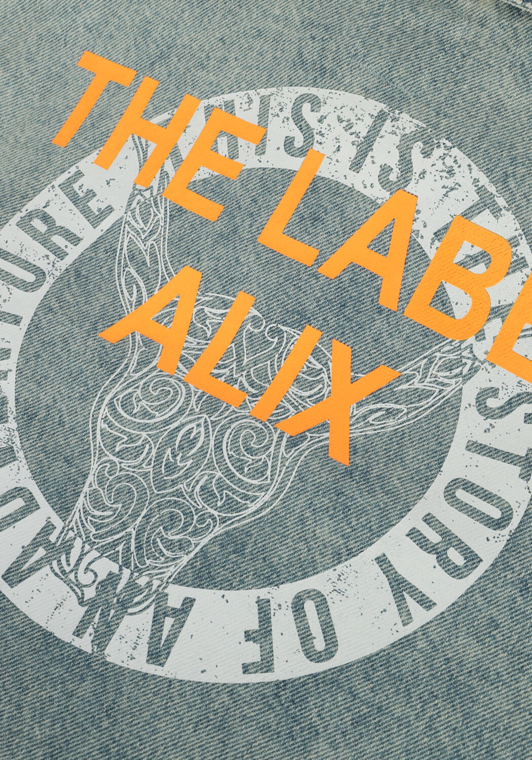 Hellblau ALIX MINI Jeansjacke DENIM JACKET - large