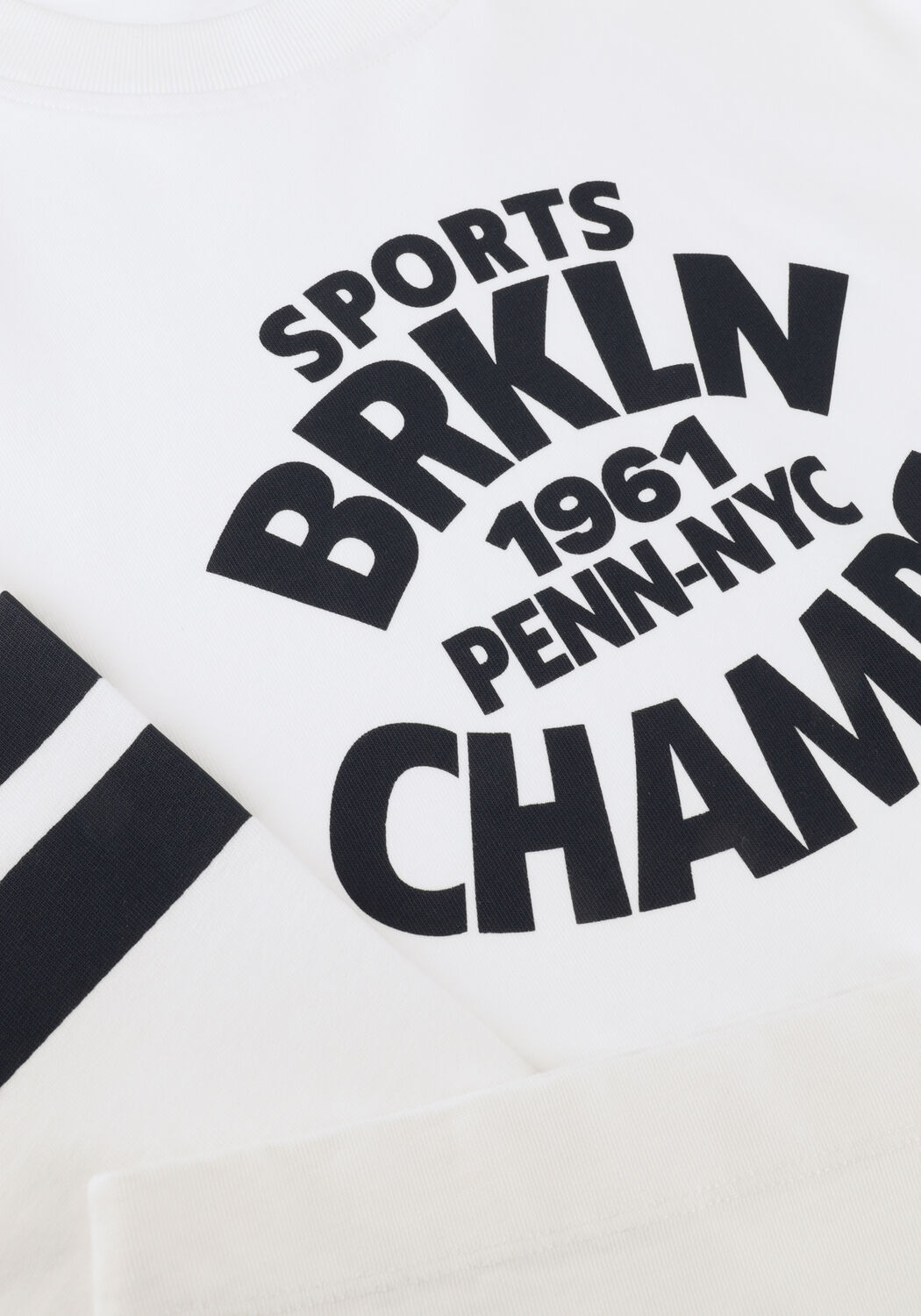 Wei&szlig;e PENN & INK Pullover LONGSLEEVE PRINT - large