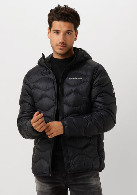 Schwarze PEAK PERFORMANCE Wattierte Jack M HELIUM DOWN HOOD JACKET - large