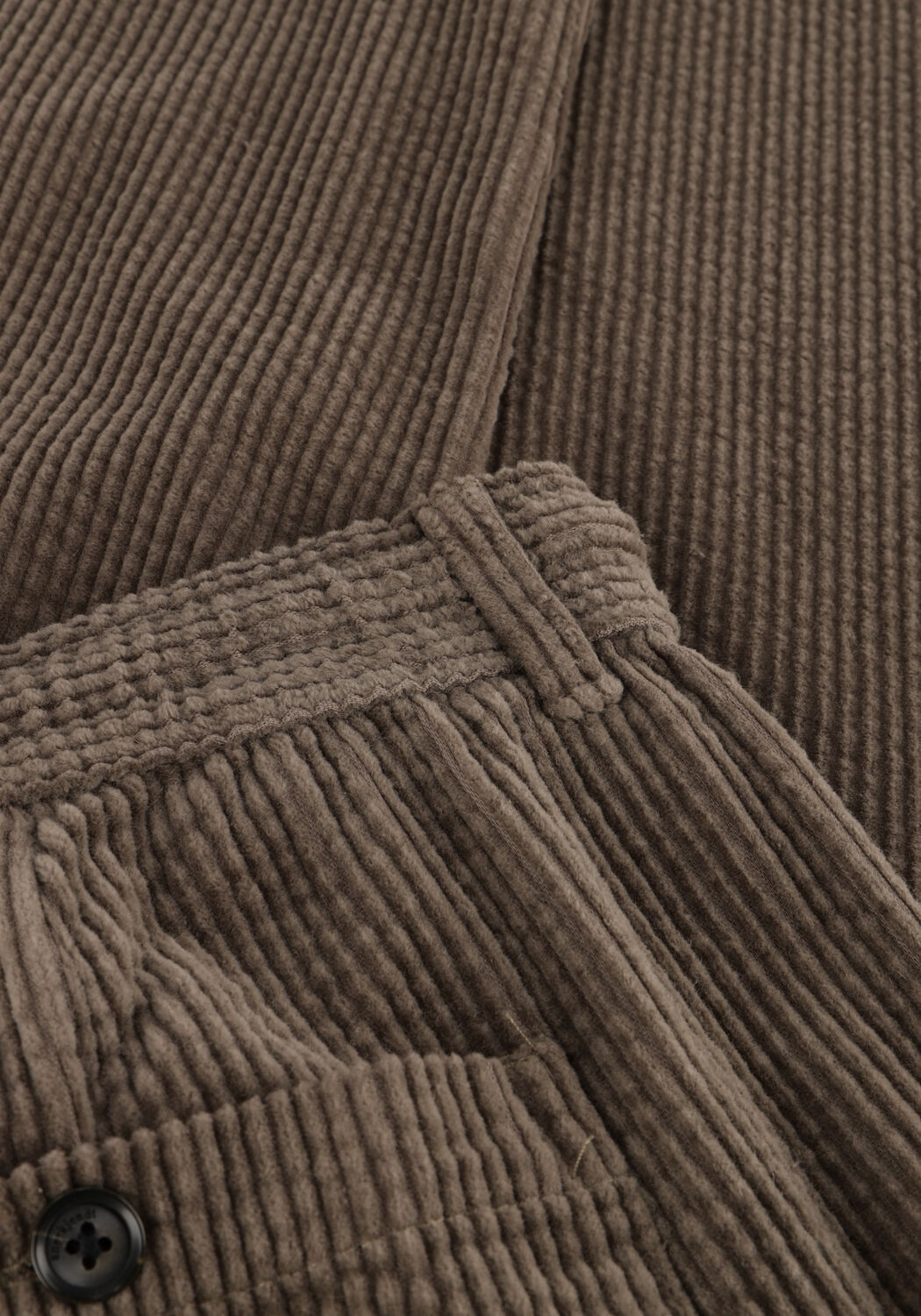 Gr&uuml;ne ANERKJENDT Chino AKJAN CORD PLEAT PANTS - large