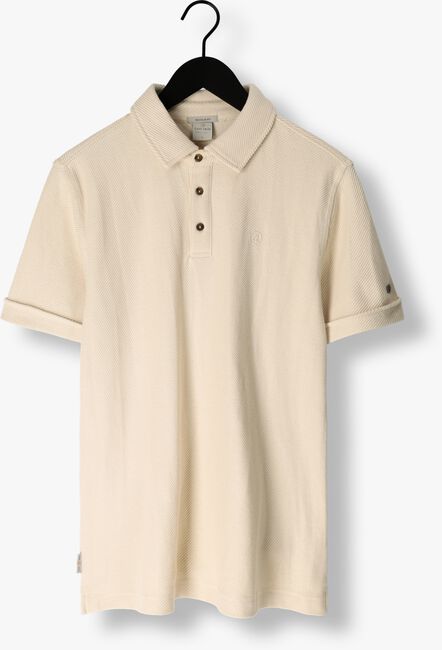Beige CAST IRON Polo-Shirt SHORT SLEEVE POLO TWILL - large