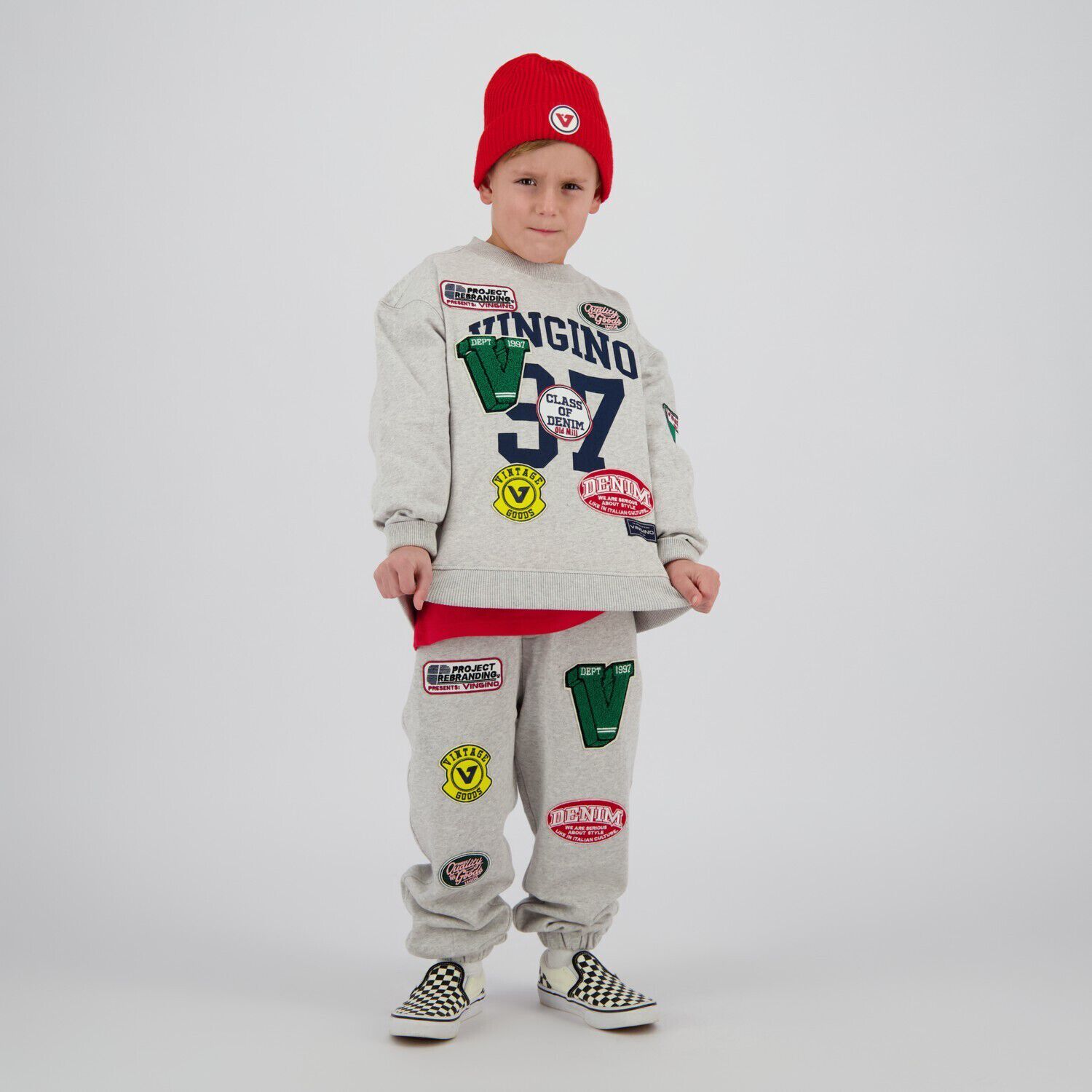 Wei&szlig;e VINGINO Sweatshirt NADGE - large