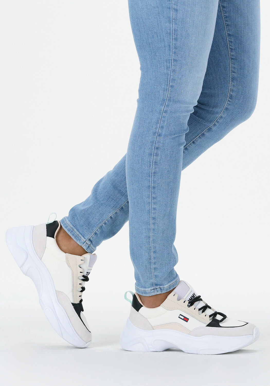 Beige TOMMY JEANS Sneaker Low TOMMY JEANS LIGHTWEIGHT - large