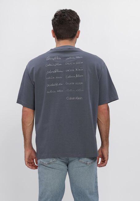 Graue CALVIN KLEIN T-shirt 16S APRIL GRAPHIC SEASONAL FASHI - large