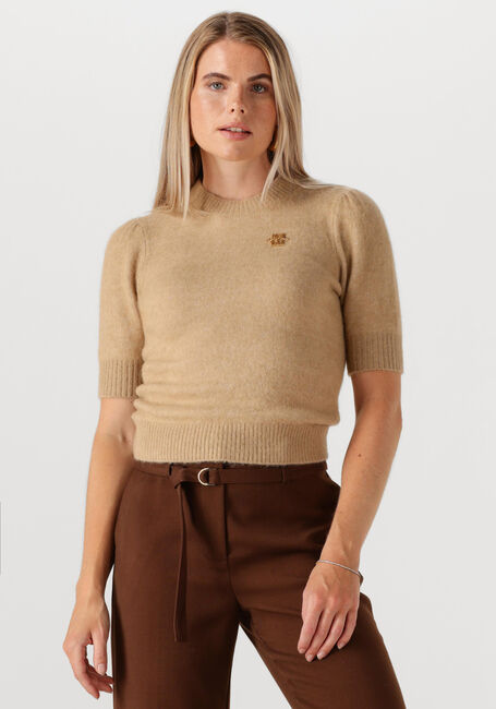 Camelfarbene JOSH V Pullover FRANKA - large