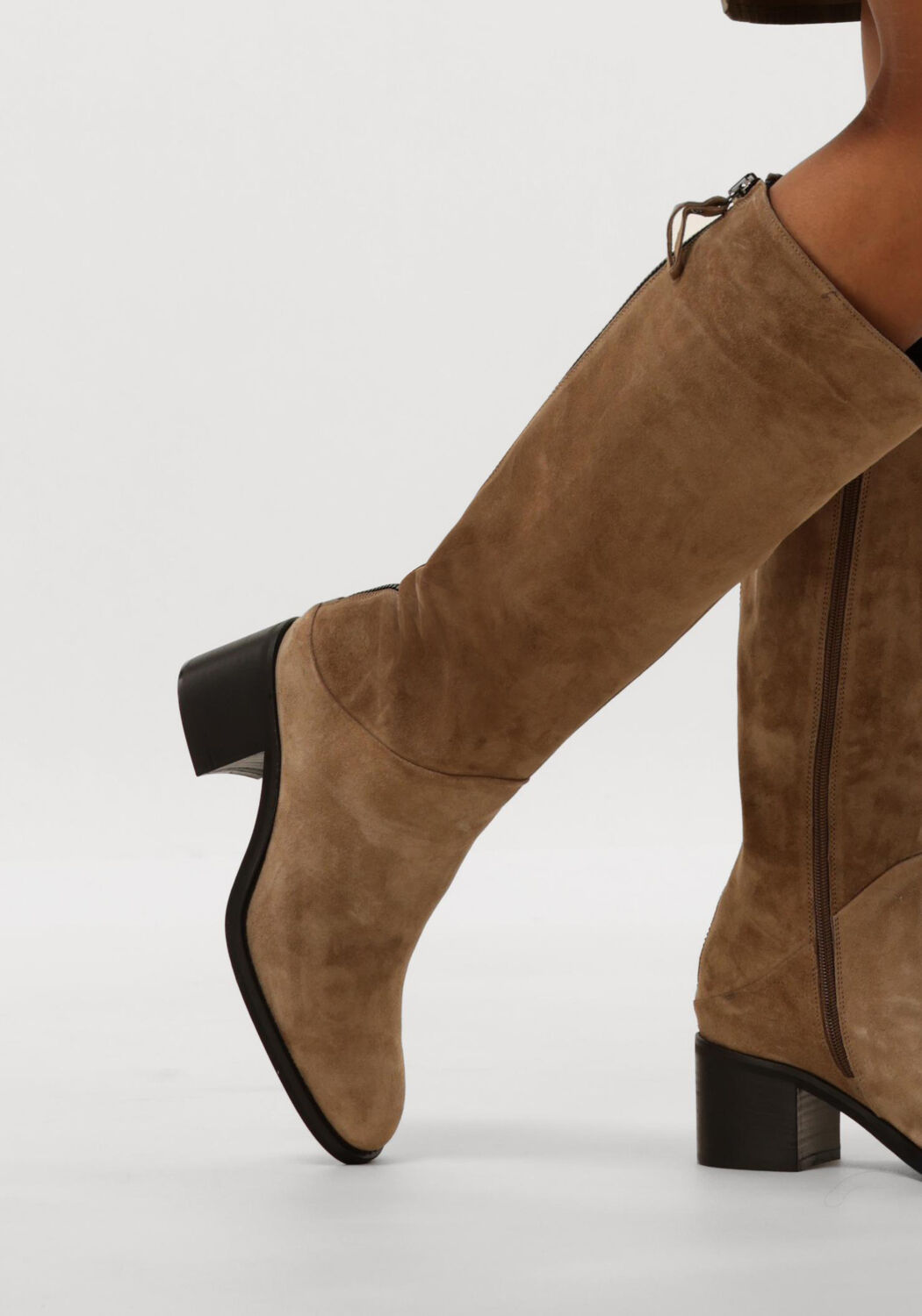 Taupe BLASZ Hohe Stiefel 194 - large