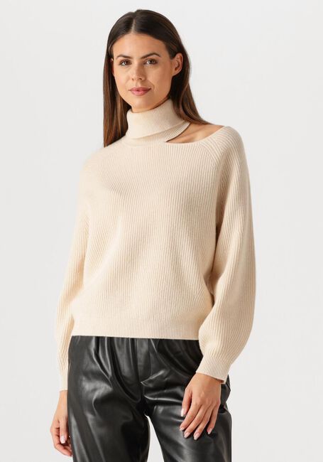 Creme DANTE6 Pullover MARENNA SYMMETRICAL SWEATER - large