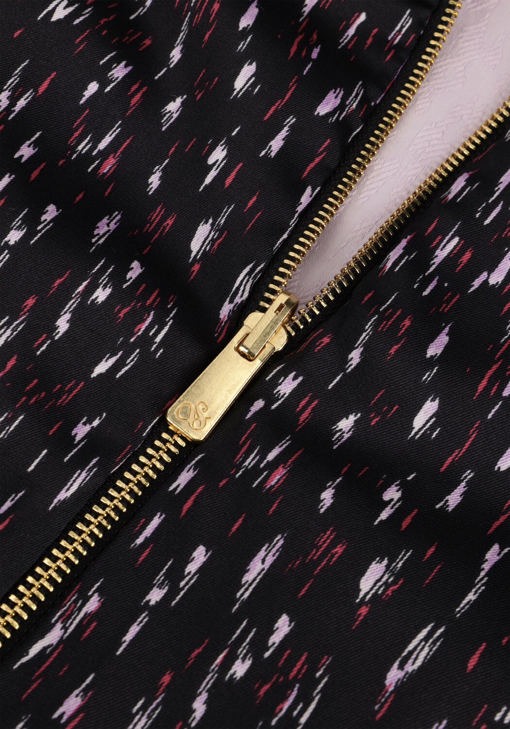 Schwarze SCOTCH & SODA Jack PRINTED REVERSIBLE BOMBER JACKET WITH PADDING - large