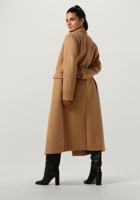 Camelfarbene SCOTCH & SODA Mäntel DOUBLE BREASTED WOOLEN COAT - large