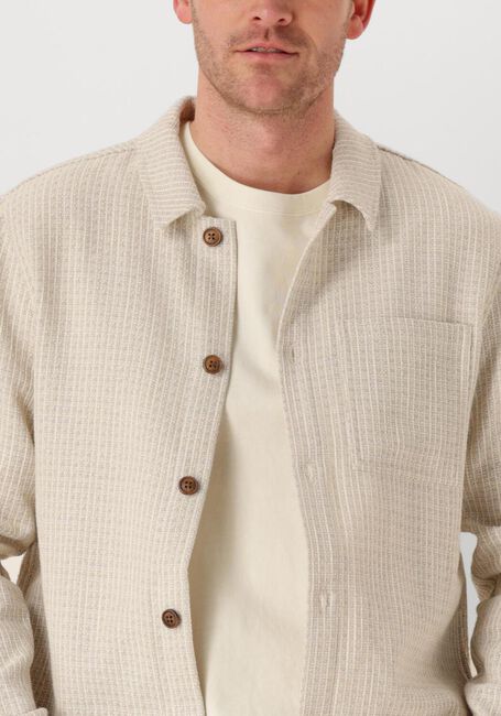 Ecru ANERKJENDT Hemden AKOSCAR NEW OVERSHIRT - large