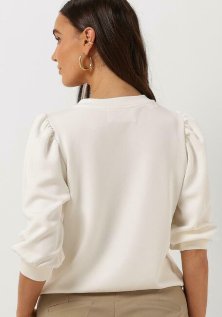 Weiße SELECTED FEMME Pullover SLFTENNY 3/4 SWEAT TOP - large