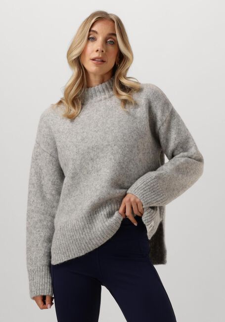Graue SOEURS DE PROVENCE Rollkragenpullover PALOMA SWEATER - large