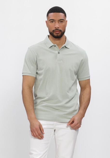 Gr&uuml;ne PROFUOMO Polo-Shirt POLO SS BASIS PIQUE - large