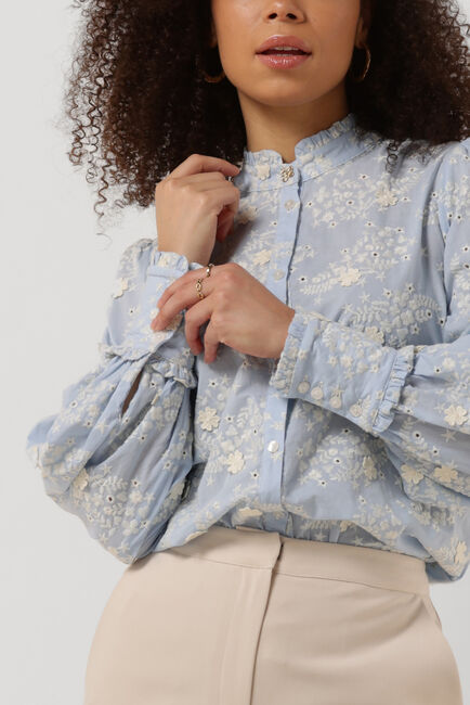 Hellblau FABIENNE CHAPOT Blusen BRODY BRODERIE BLOUSE 10 - large