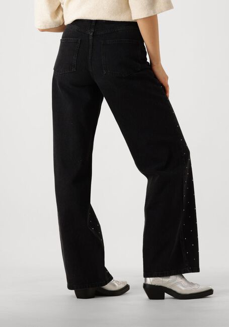 Schwarze SECOND FEMALE Straight leg jeans JAYDEN DENIM JEANS - large