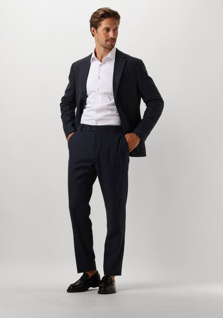 Dunkelblau SELECTED HOMME Hose SLHSLIM-REED WOOL TRS - large