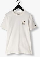 Nicht-gerade weiss CAST IRON T-shirt SHORT SLEEVE R-NECK REGULAR FIT COTTON TWILL