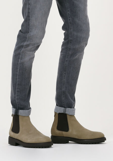 Taupe MAZZELTOV Chelsea Boots 11669 - large
