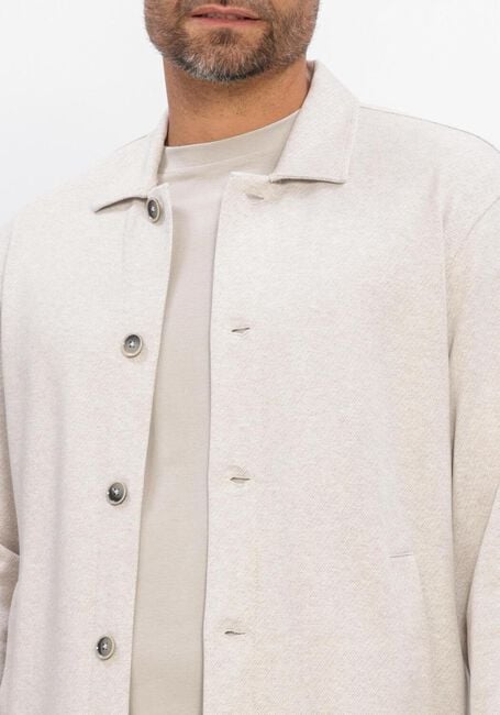 Beige GENTILUOMO Overshirts NAVIGLI SHIRT JACKET - large