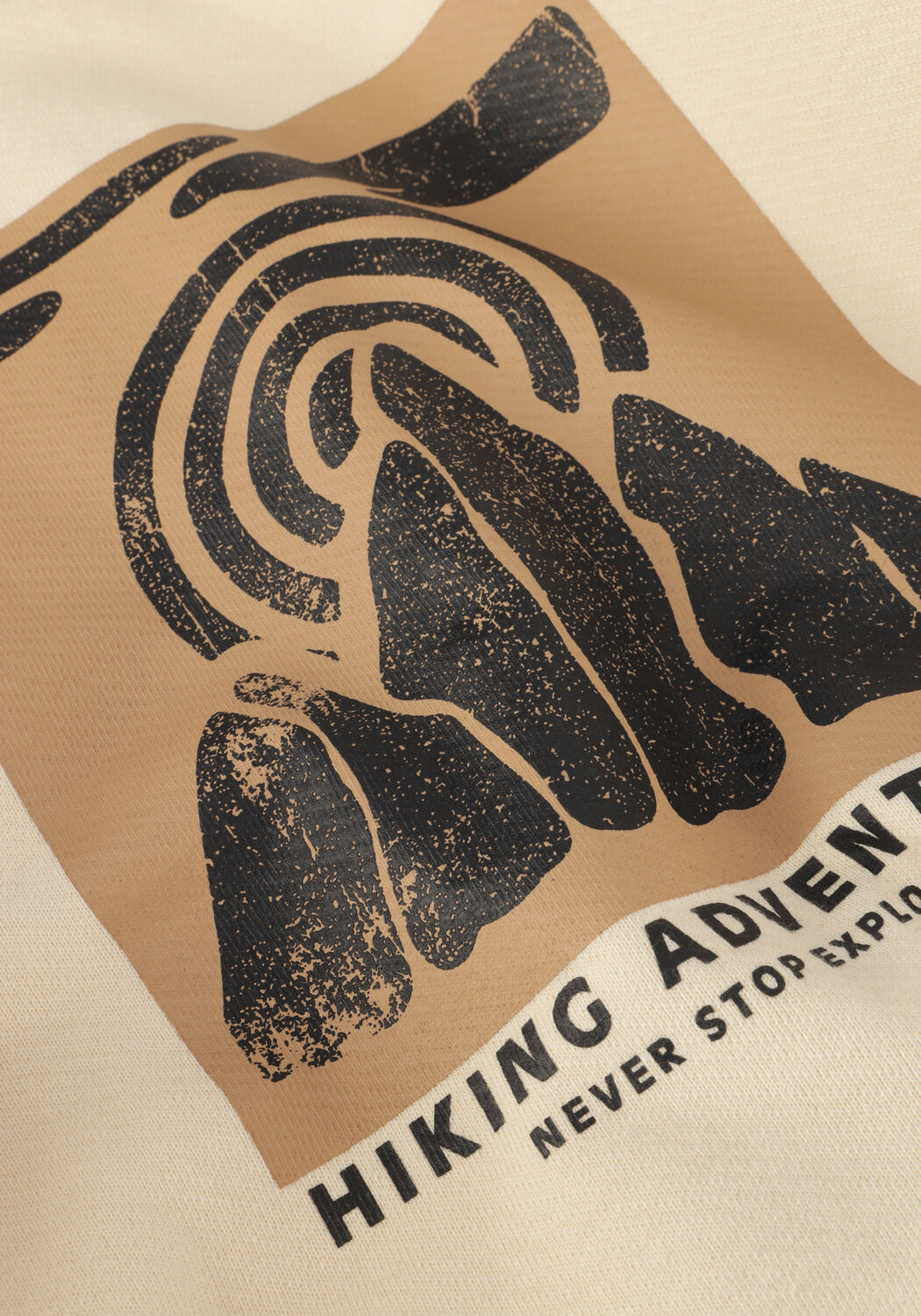 Sand DAILY7 Pullover & Cardigans HOODIE BACKPRINT ADVENTURES - large