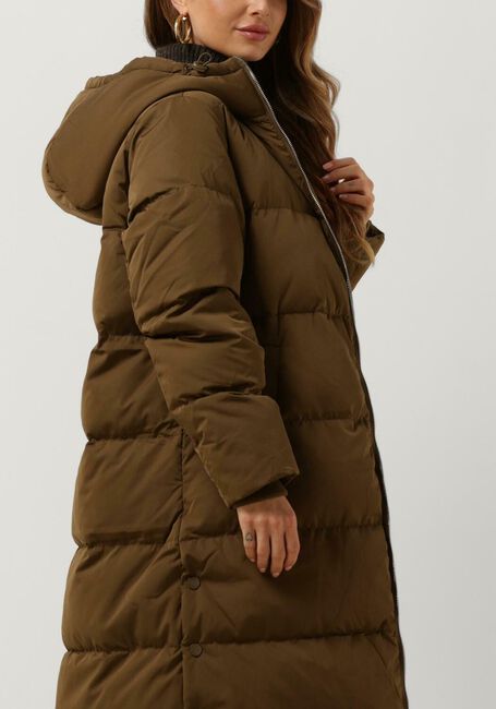 Olive Y.A.S. Wattierte Jack YASPUFFA LONG DOWN COAT - large