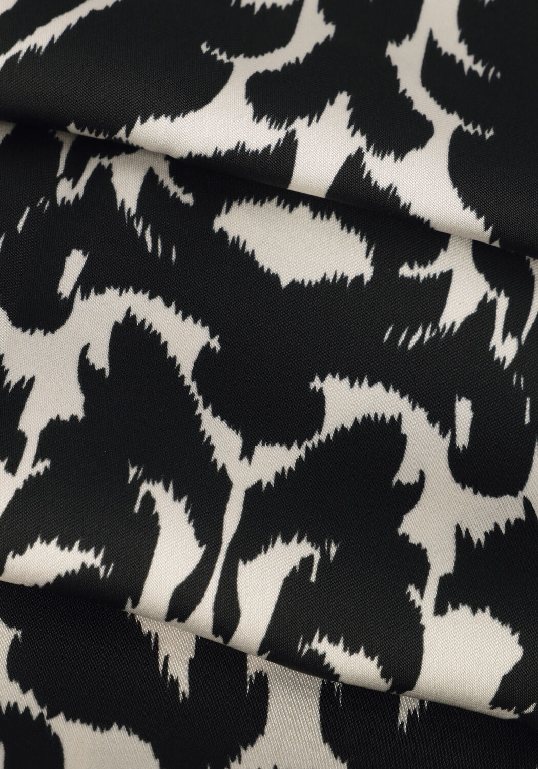 Schwarze NOTRE-V Midikleid SATIN DRESS ONE - large