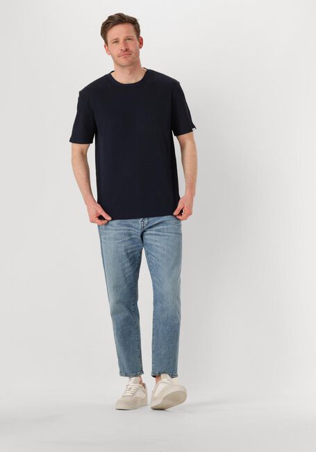 Dunkelblau ANERKJENDT T-shirt AKKIKI S/S WAFFLE TEE - large