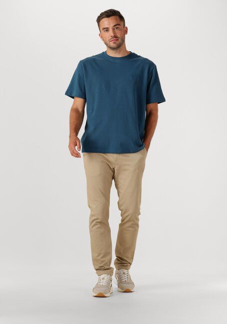 Blaue DSTREZZED T-shirt LASSE TEE - large