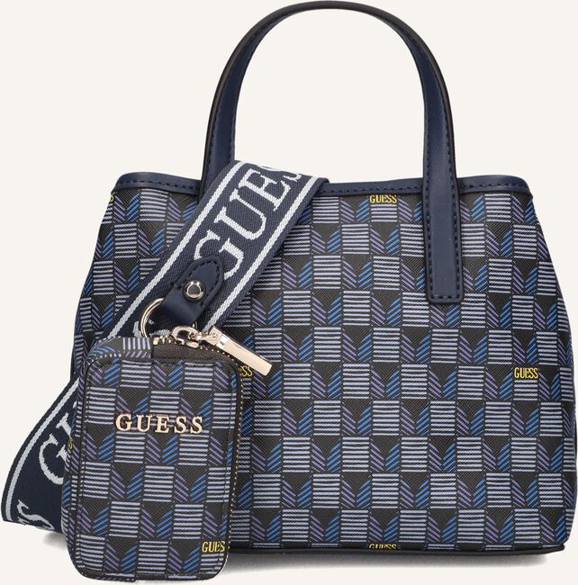Blaue GUESS Umhängetasche G WAVE MINI TOTE Omoda